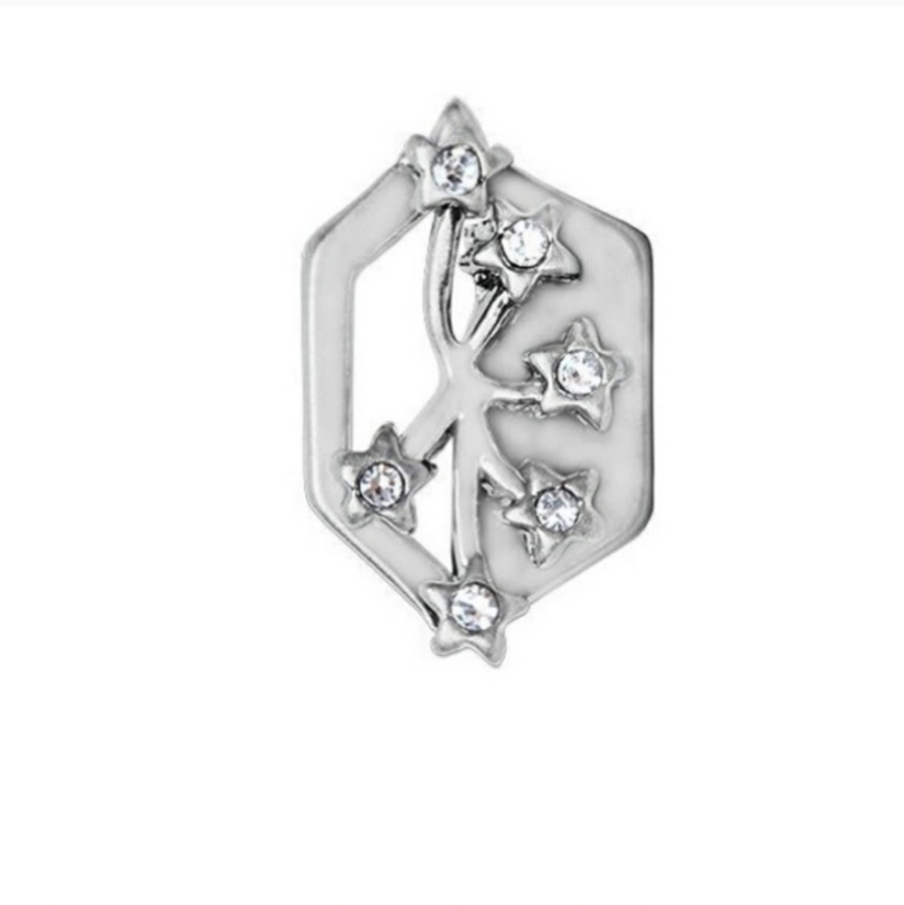 Keep Collective Pave Silver Firework Charm Set